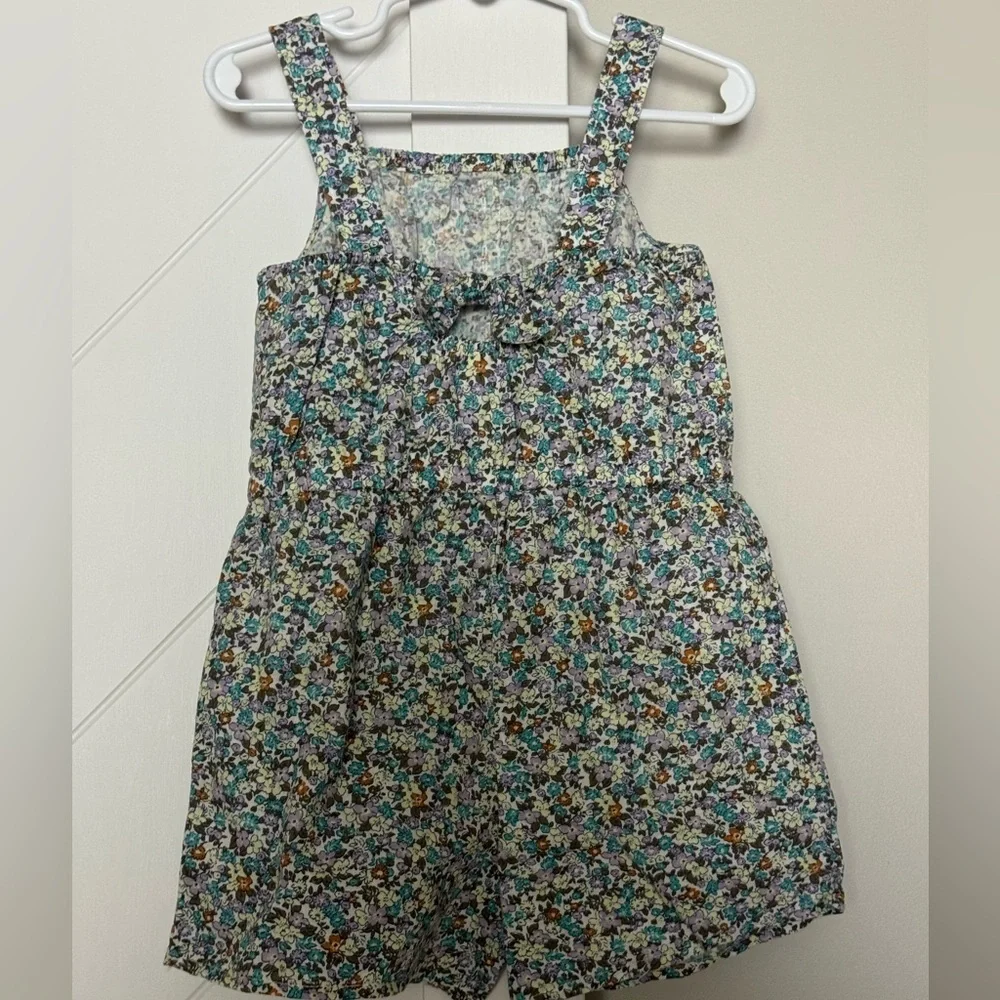 OshKosh B’gosh Floral Romper Toddler Girls Size 4T